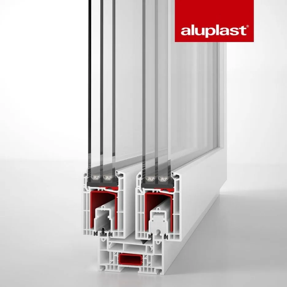 Wizualizacja systemu aluplast aero-slide